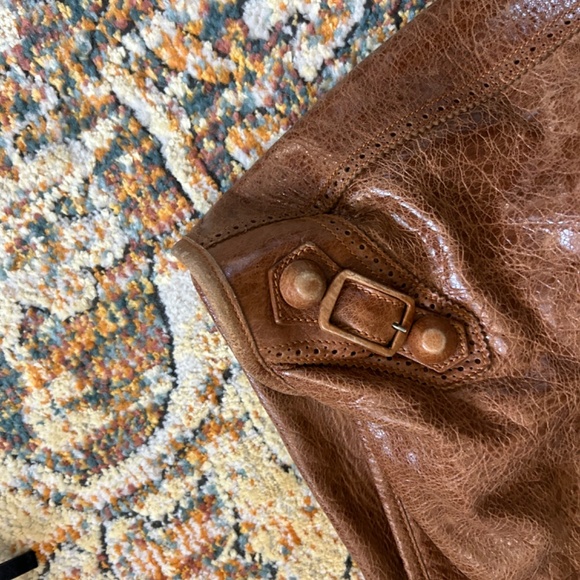 Balenciaga Weekender covered giant, brogue Cognac - Picture 5 of 16